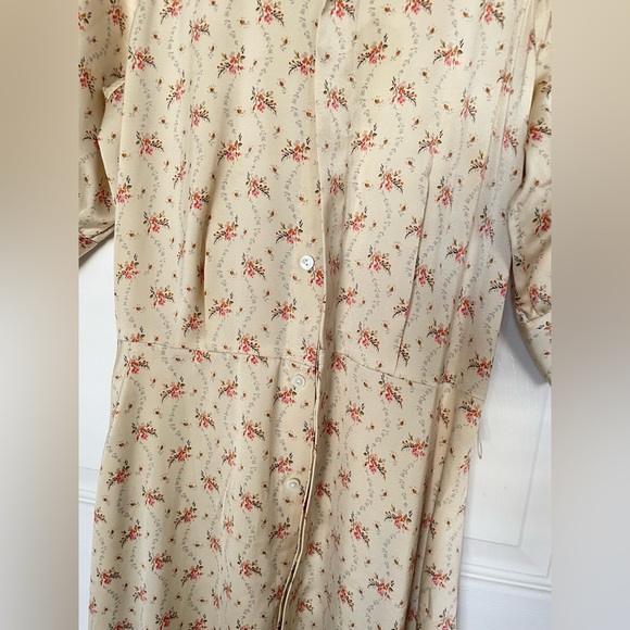 Polo Ralph Lauren Gorgeous Women’s Tied - Waist Puff Sleeve Dress - Picture 9 of 15